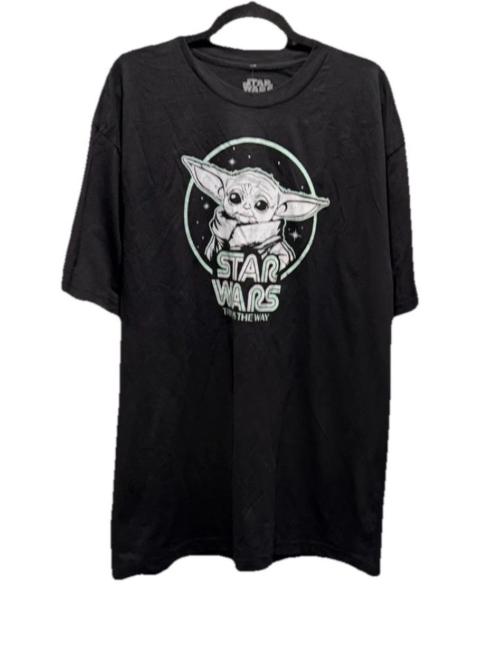 MAD Engine Star Wars Men’s Graphic T-Shirt XLT Tall Grogu Baby Yoda The Child